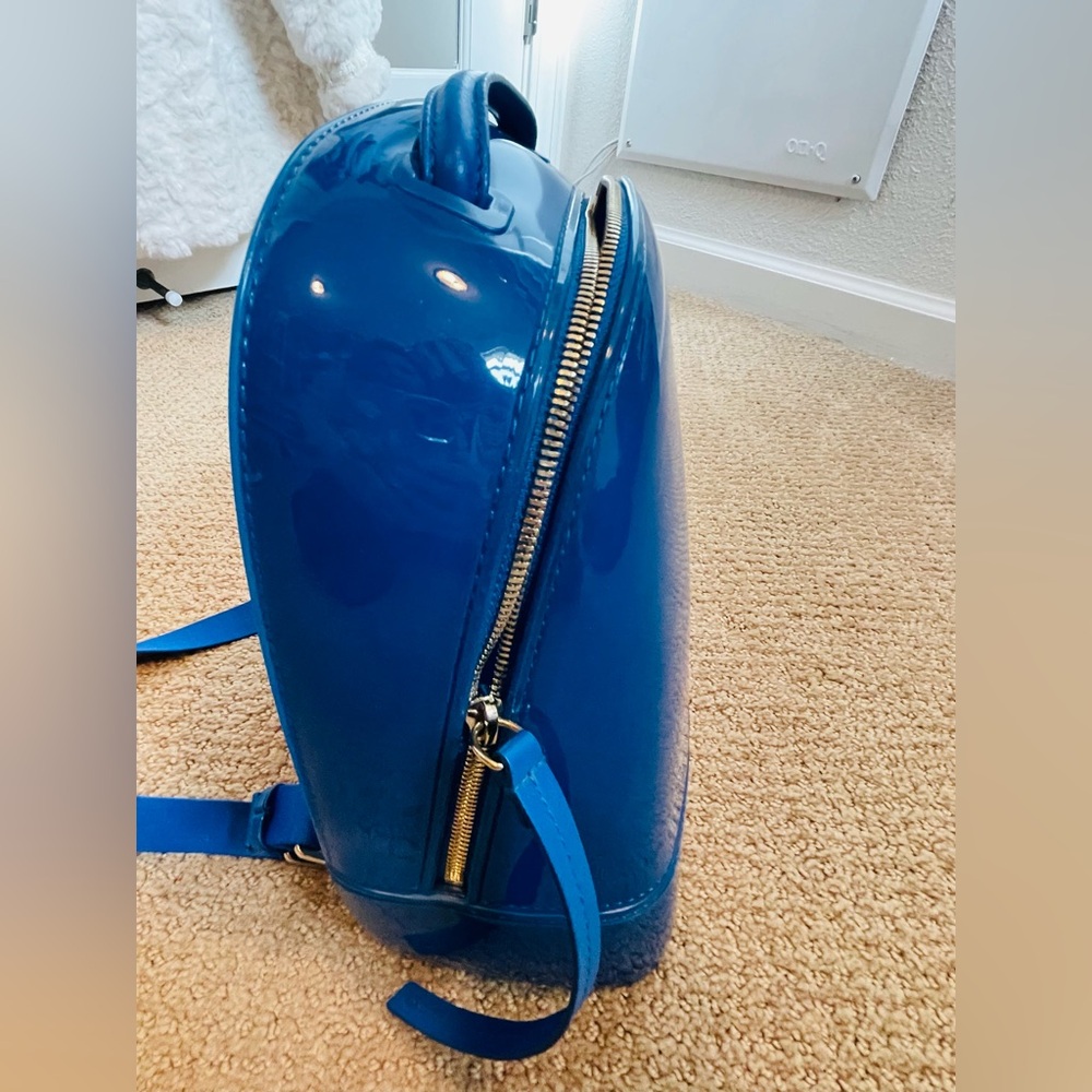 Furla blue candy mini backpack